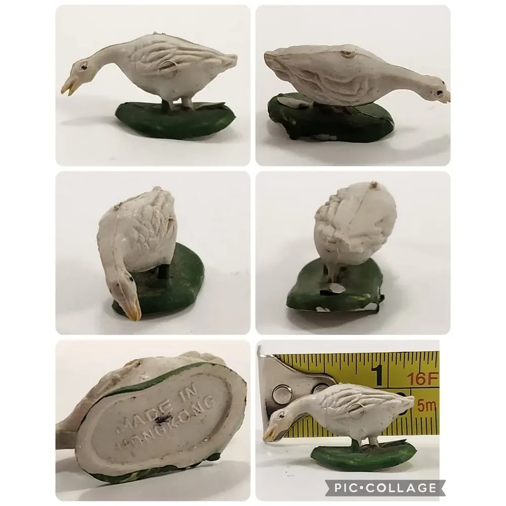 Vintage Miniature Animal Figurine Lot – 12 Pieces | Farm, Forest & Nursery Theme